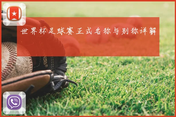 世界杯足球赛正式名称与别称详解