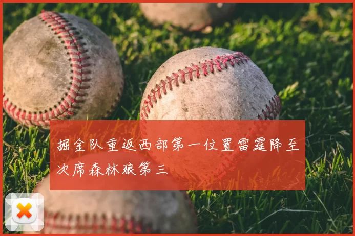 掘金队重返西部第一位置雷霆降至次席森林狼第三