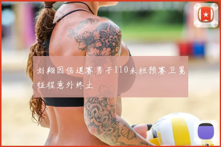 刘翔因伤退赛男子110米栏预赛卫冕征程意外终止